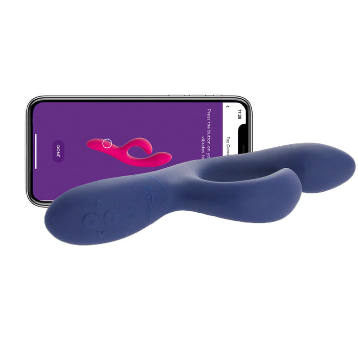 We-Vibe Nova 2 Rabbit Vibe in Midnight Blue