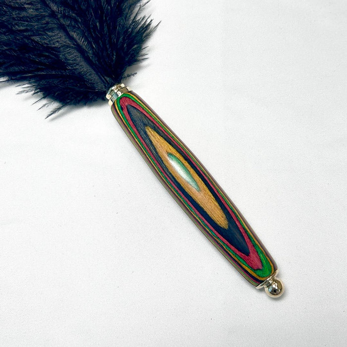 Colored Wooden Tease Feather