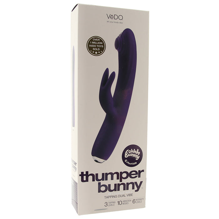 Thumper Bunny Tapping Rabbit Vibe in Purple