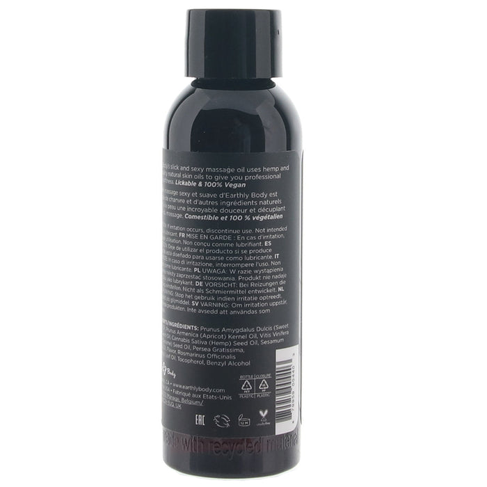 Edible Massage Oil 2oz/60ml in Vanilla