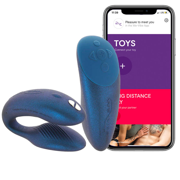 We-Vibe Chorus Couples Vibrator in Cosmic Blue