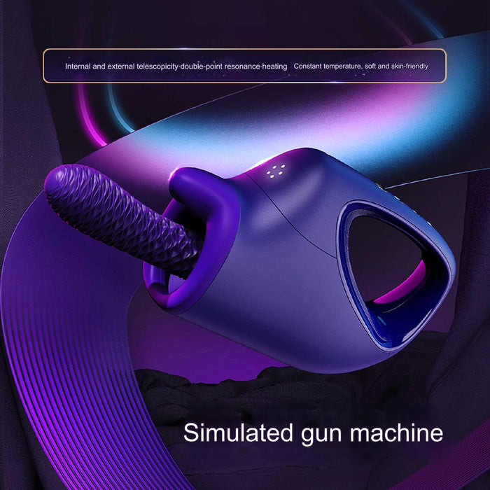 Female Fully Automatic Retractable Heated Massage Gun Machine