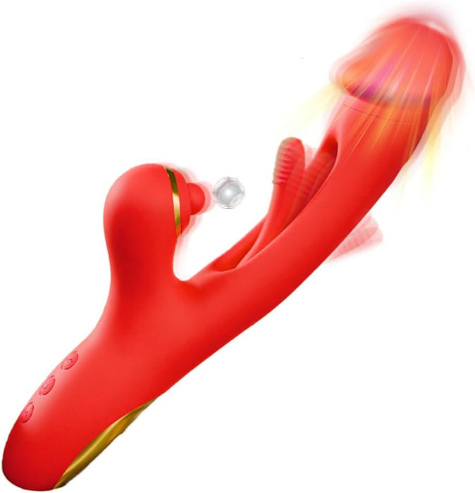 Flapping Vibrator With Gspot Vibration & Clitoral Tapping