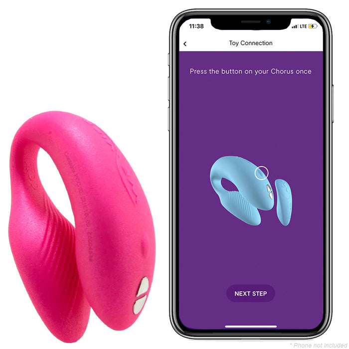 We-Vibe Chorus Couples Vibrator in Cosmic Pink