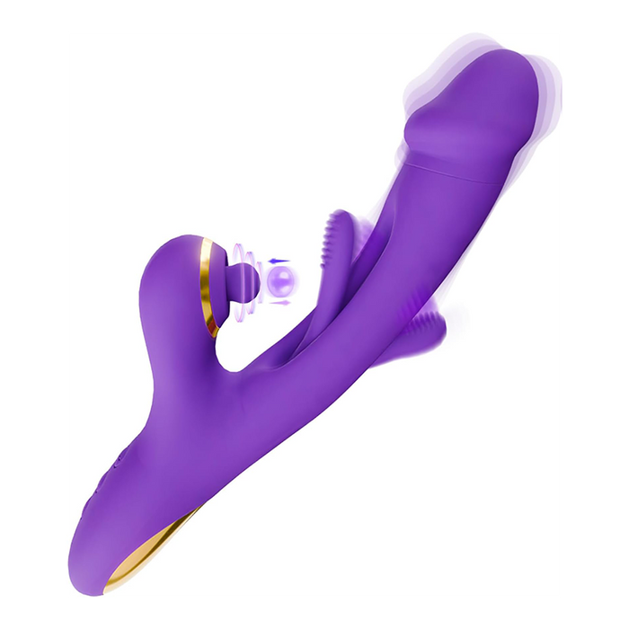 Flapping Vibrator With Gspot Vibration & Clitoral Tapping