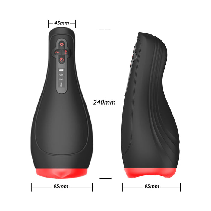 Vibrating Suction Masturbator