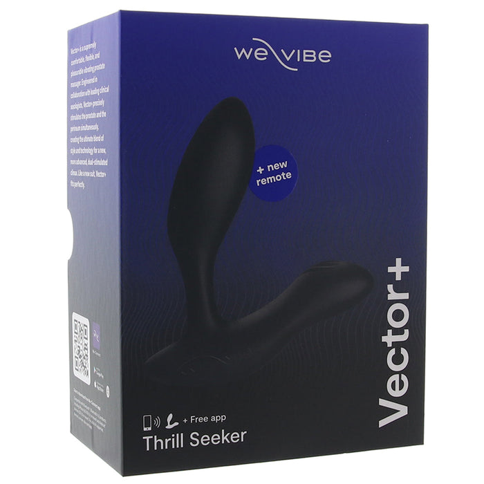 We-Vibe Vector + Prostate Massager in Charcoal