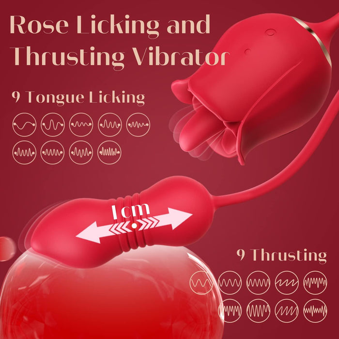 Rose Sex Toys Dildo Vibrator