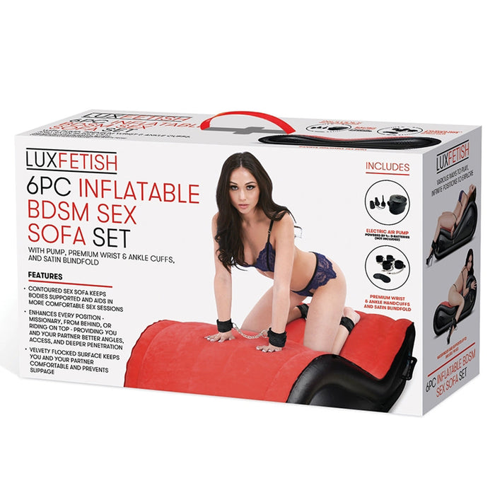 Lux Fetish 6pc Inflatable BDSM Sex Sofa Set