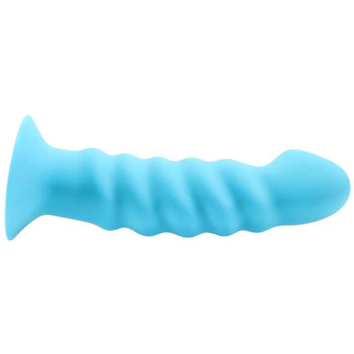 Kendall Silicone Dildo in Neon Blue