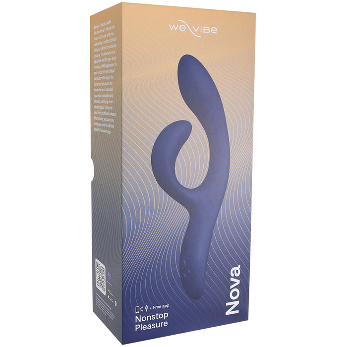 We-Vibe Nova 2 Rabbit Vibe in Midnight Blue