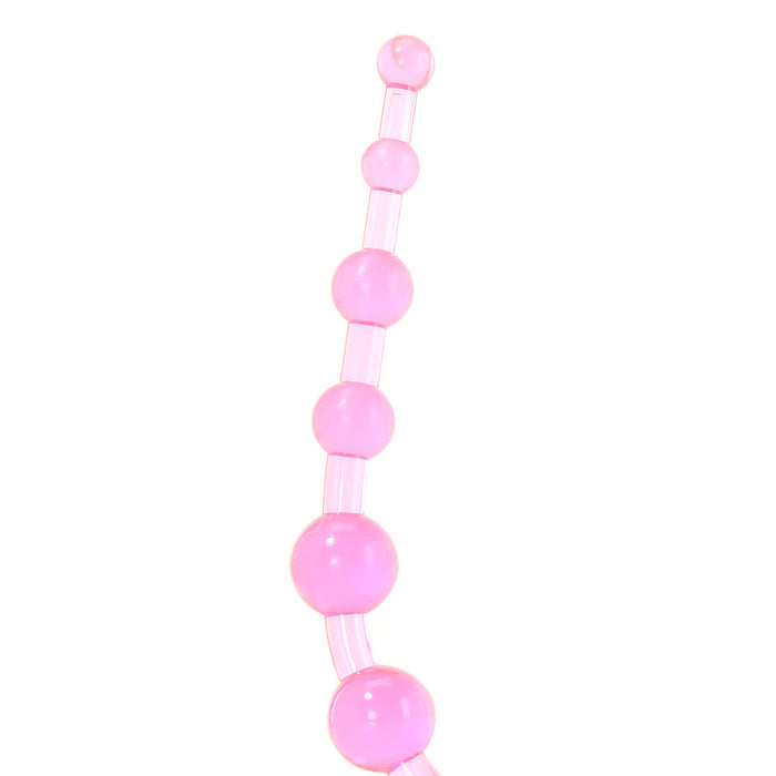 X-10 Anal Beads in Pink