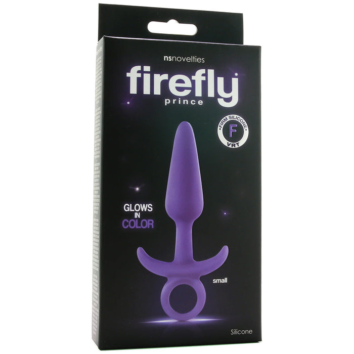 Firefly Prince Small Butt Plug in Glowing Purple