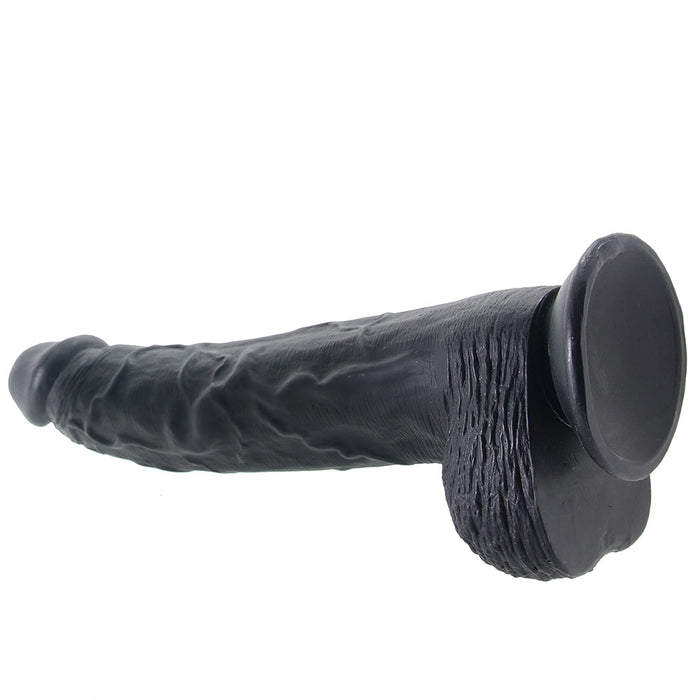 Master Cock Hung Harry 11.75 Inch Ballsy Dildo in Black