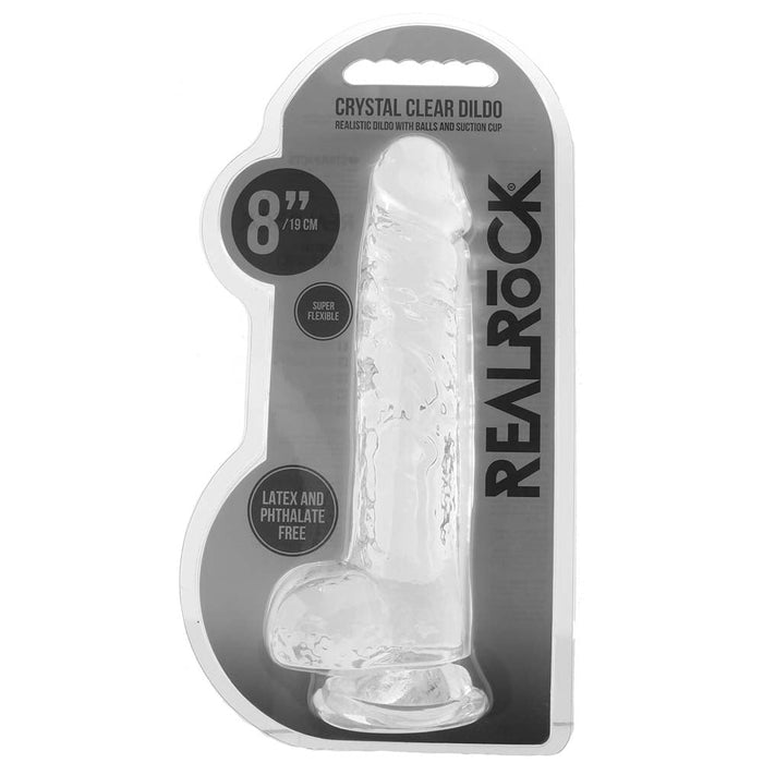 RealRock 8 Inch Realistic Ballsy Dildo