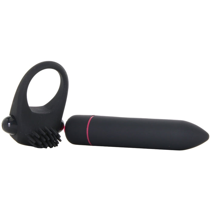 Intense 10 Function C-Ring & Bullet Vibe in Black