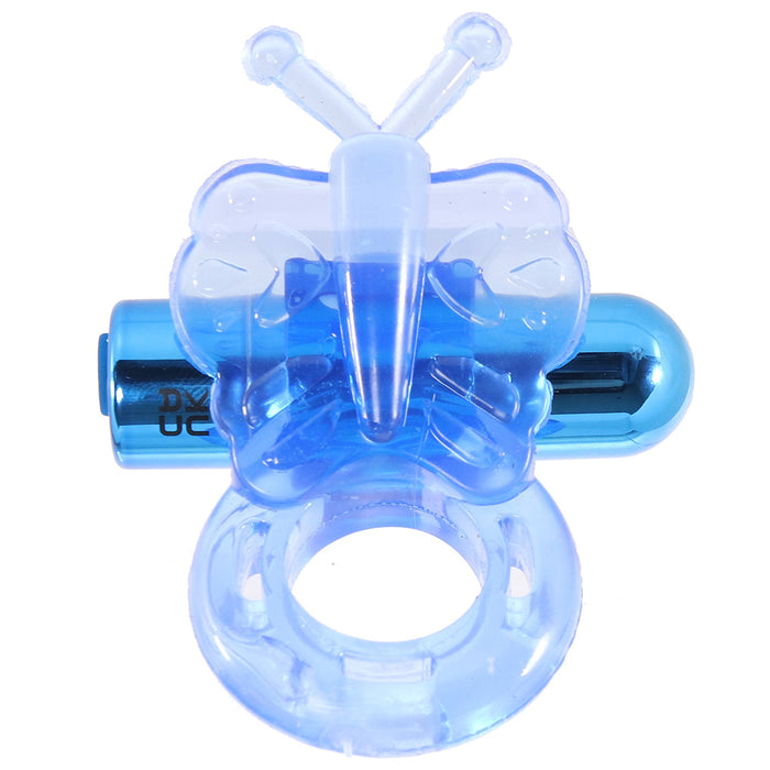 BodyWand Rechargeable Butterfly Ring in Blue