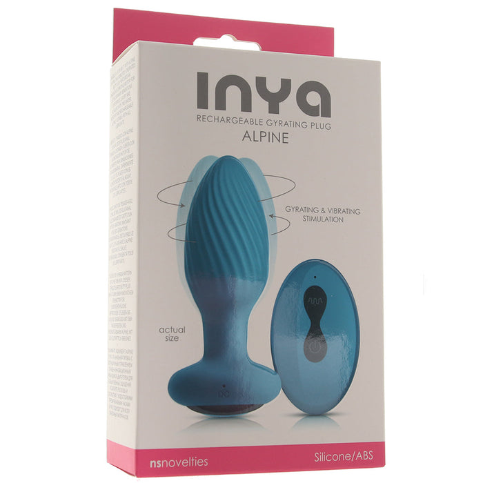 Inya Alpine Gyrating Remote Plug in Teal