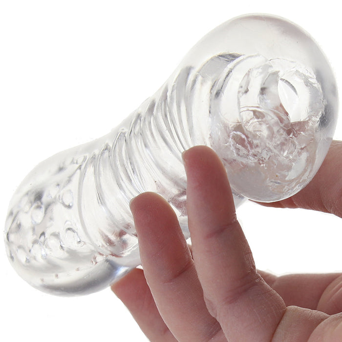 Rize Squeezy No Slip Stroker in Clear