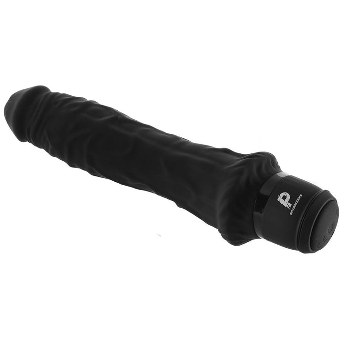 PowerCock 8 Inch Girthy Realistic Vibe in Black