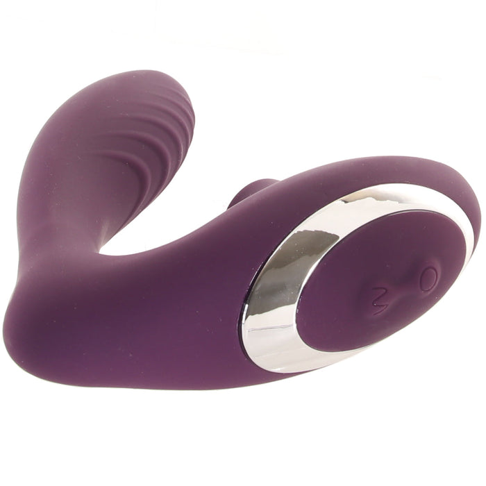 OMG Vibra G Pulse Clitoral Air Massager in Purple