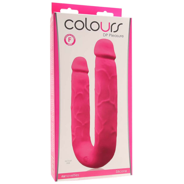 Colours DP Pleasure Double Dildo in Pink