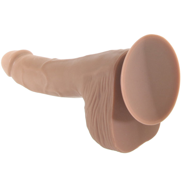 Silicone Studs 8 Inch Dildo in Brown