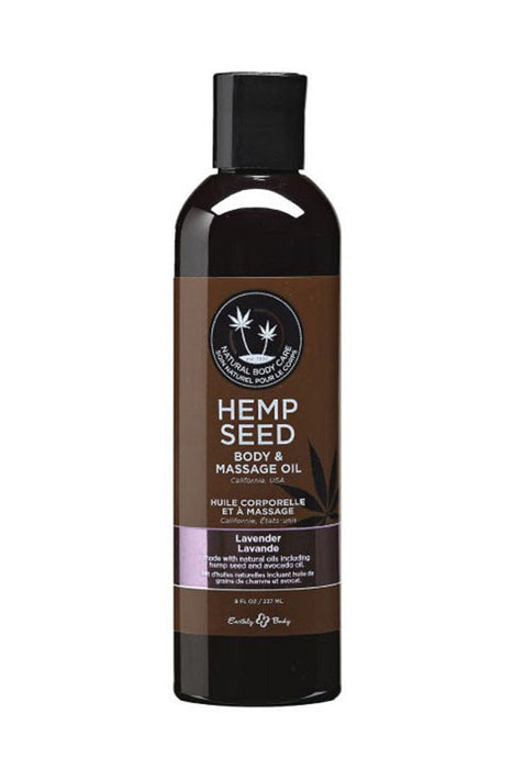 Hemp Seed Massage Oil 2oz/60ml in Lavender