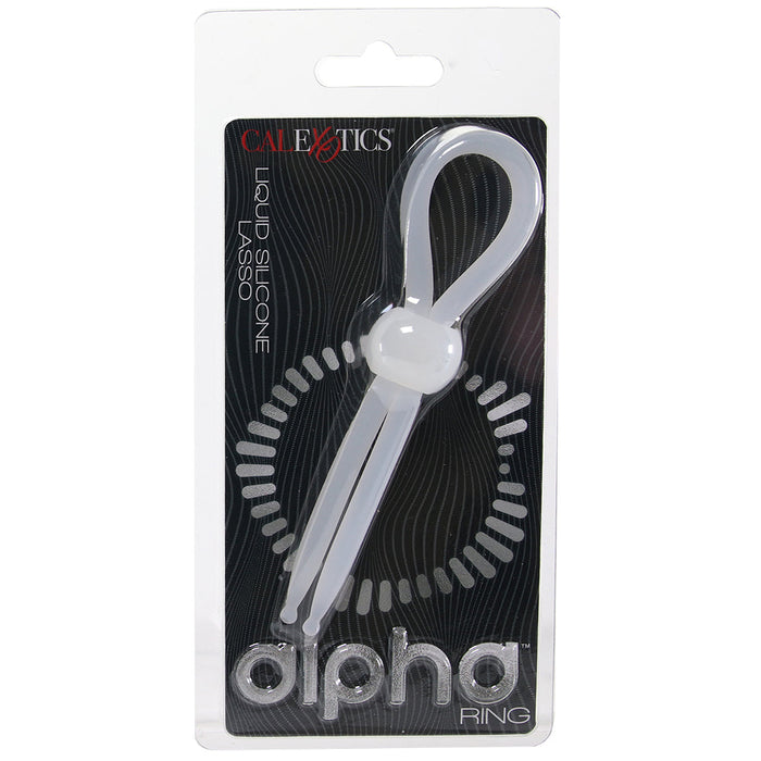 Alpha Liquid Silicone Lasso Ring in Clear