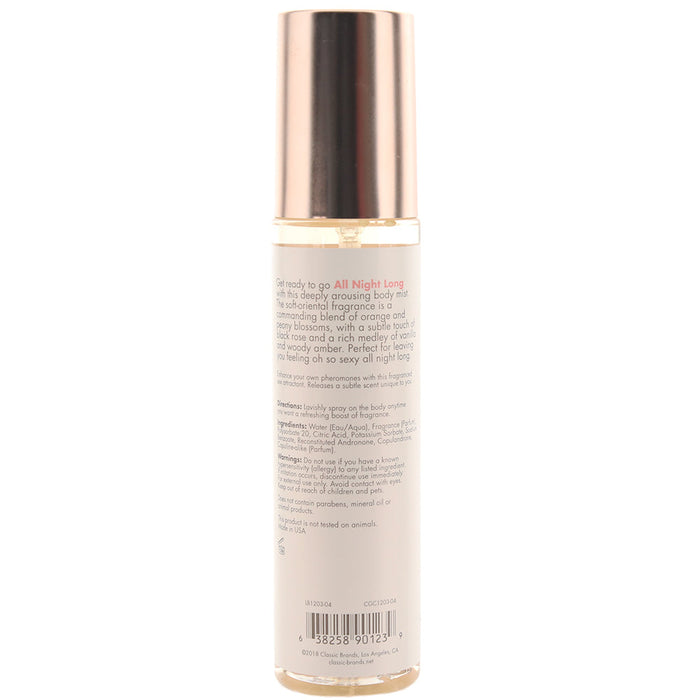 All Night Long Pheromone Fragrance Mist in 3.5oz/103ml