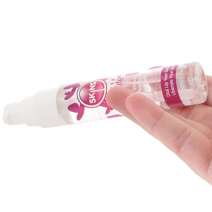 Skins Super Excite Clitoral Stimulation Gel in 1oz/30ml