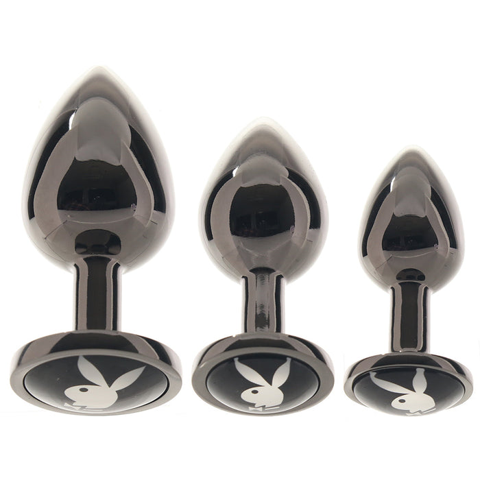 Playboy Pleasure 3 Ways Butt Plug Set