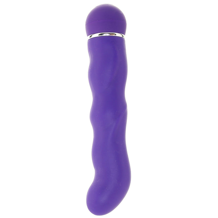 Posh Silicone Ripple Vibe in Purple