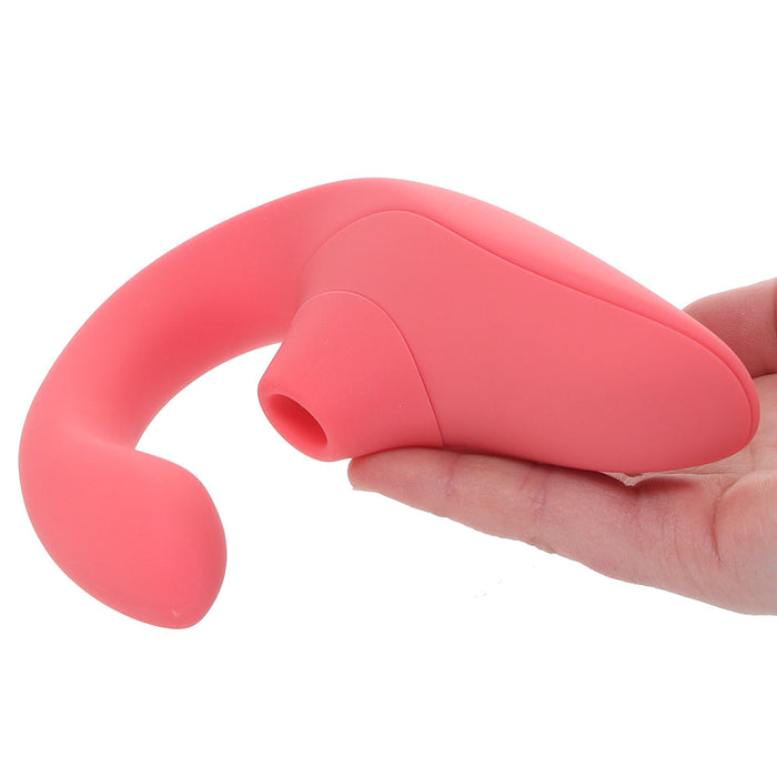 Womanizer Blend Dual Stimulator in Coral