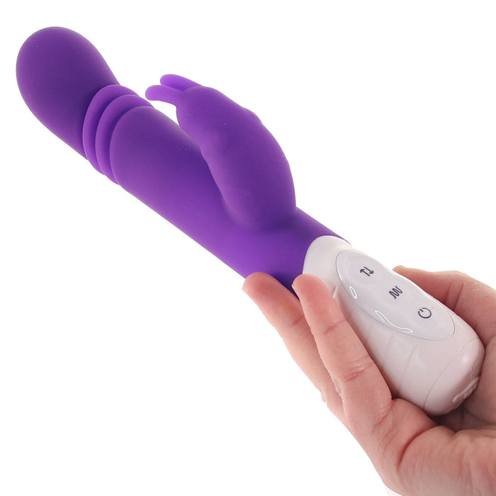 Slim Shaft Thrusting Rabbit Vibe in Purple