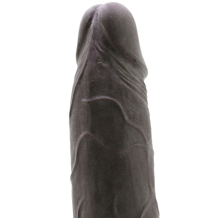 Real Cocks #4 Dual Layered 8 Inch Thick Dildo in Dark Brown