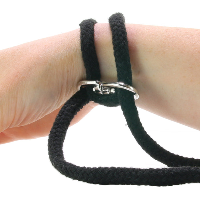 Cotton Wrist or Ankle Cuffs in Black