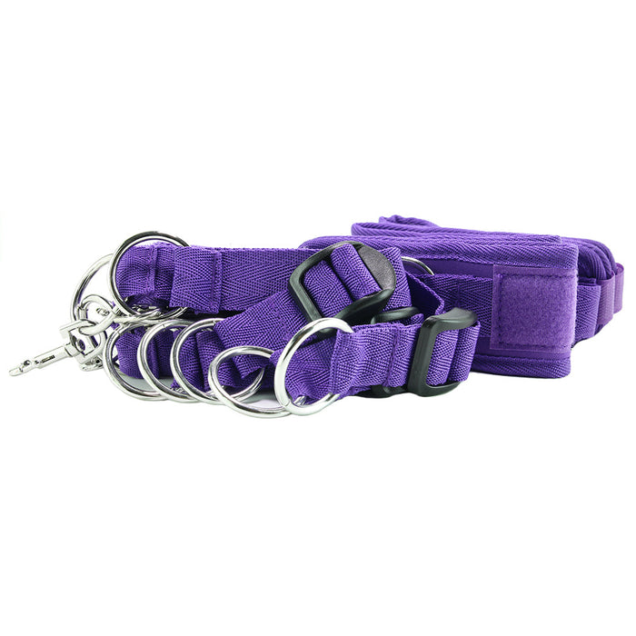 7 Piece Bed Spreader Restraint System in Purple