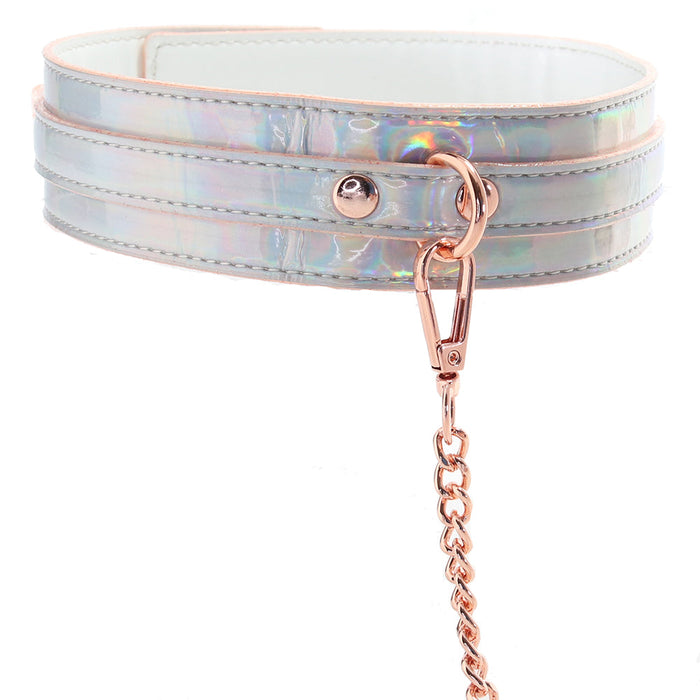 Cosmo Bondage Holographic Collar and Leash