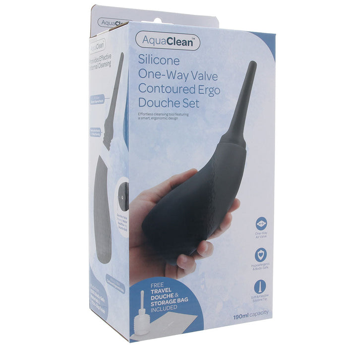 AquaClean 190ml Silicone Contoured Douche