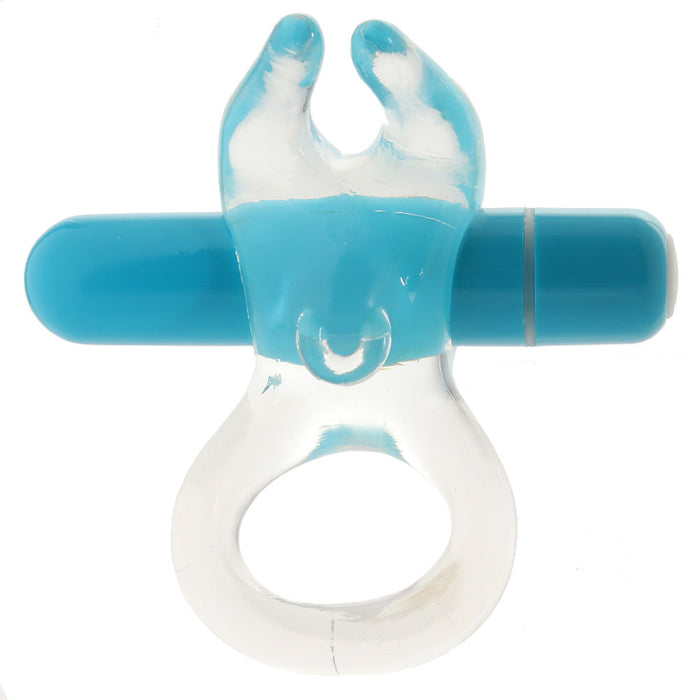 Play with Me Bull Vibrating C-Ring in Blue