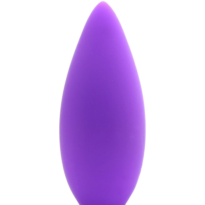 Inya Spade Medium Silicone Butt Plug in Purple