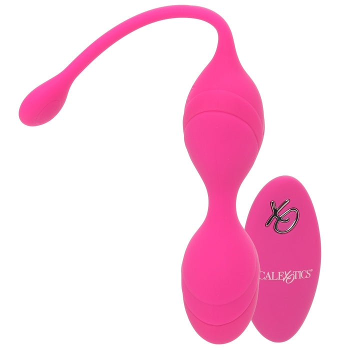 Remote Dual Motor Kegel System in Pink