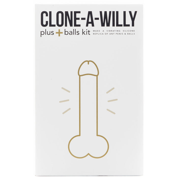 Clone-A-Willy & Balls Vibe Kit in Light Skin Tone