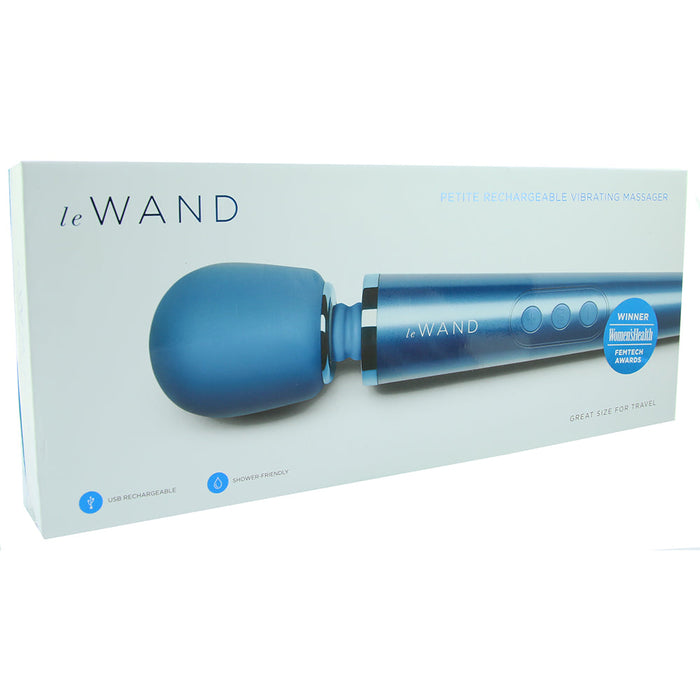 Le Wand Petite Massager in Blue