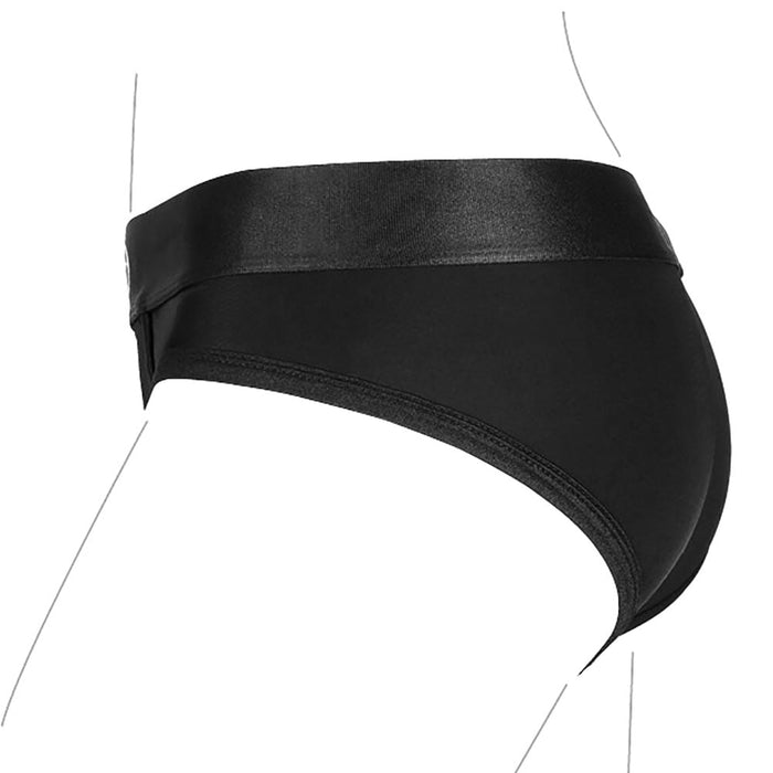 Ouch! Vibrating Strap-on High Cut Brief /S