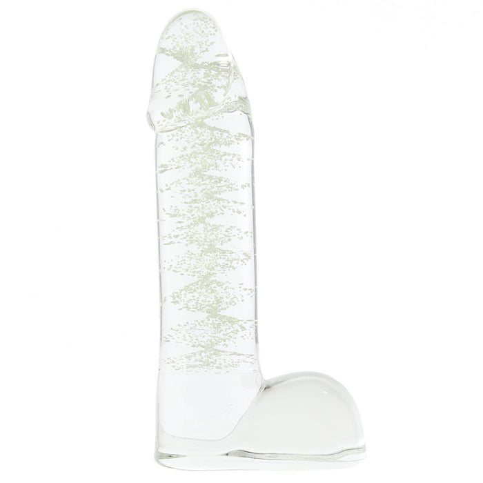 Whipsmart Glow In The Dark Ballsy Glass Dildo