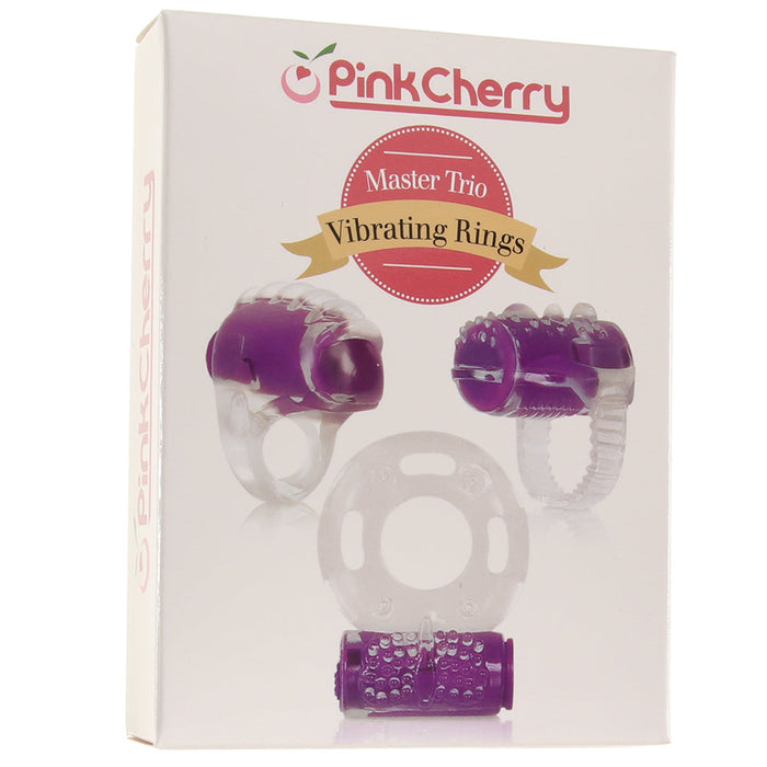 FantasyCherry Master Trio Vibrating Rings Set