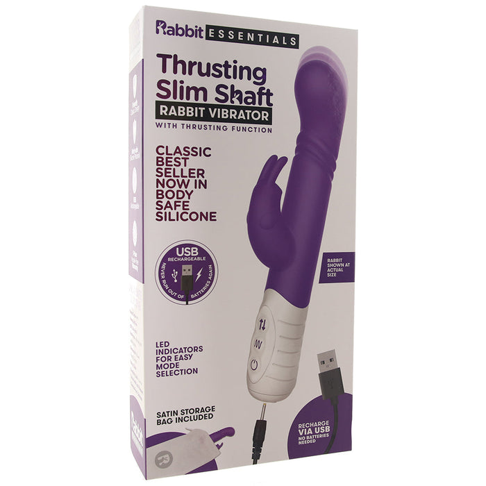 Slim Shaft Thrusting Rabbit Vibe in Purple