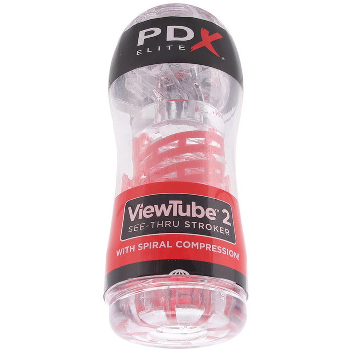 PDX Elite ViewTube 2 See-Thru Stroker